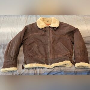 Men's New River Genuine Leather Jacket Size M